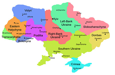 Ukraine Regions